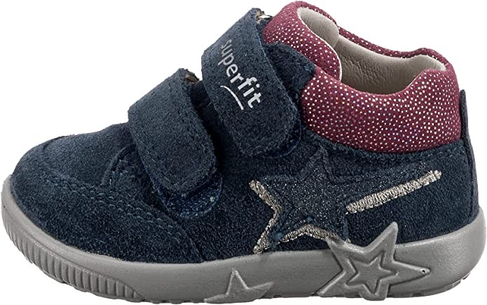 SUPERFIT Jungen Halbschuhe blau Halbschuh Leder - STARLIGHT