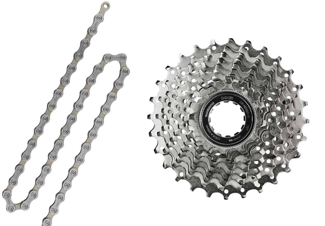 Shimano CN-HG54+CS-HG500 10-fach Verschleissset 12-28 kaufen | Bike-Discount
