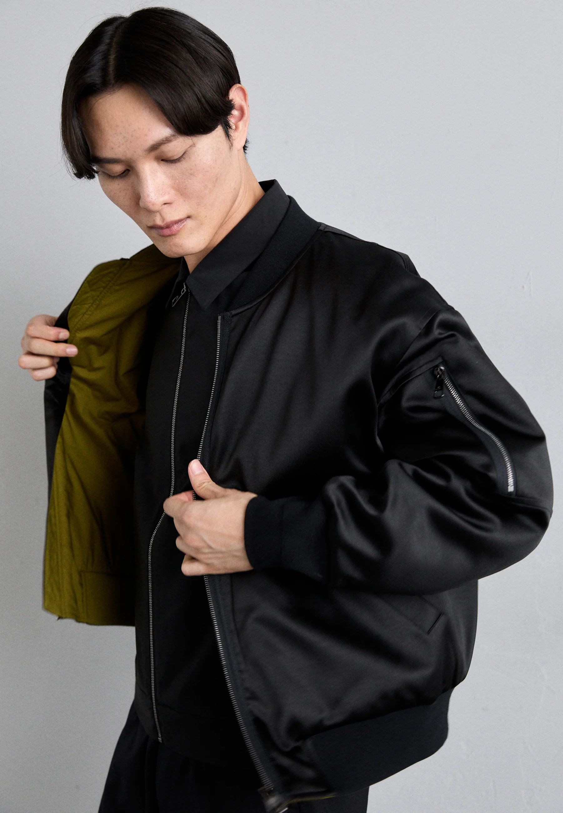 Chaqueta bomber reversible con bolsillo de Neil Barrett
