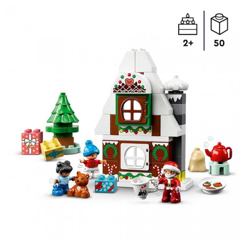 10976 La Maison en pain d'épices du Père NoËl LEGO DUPLO