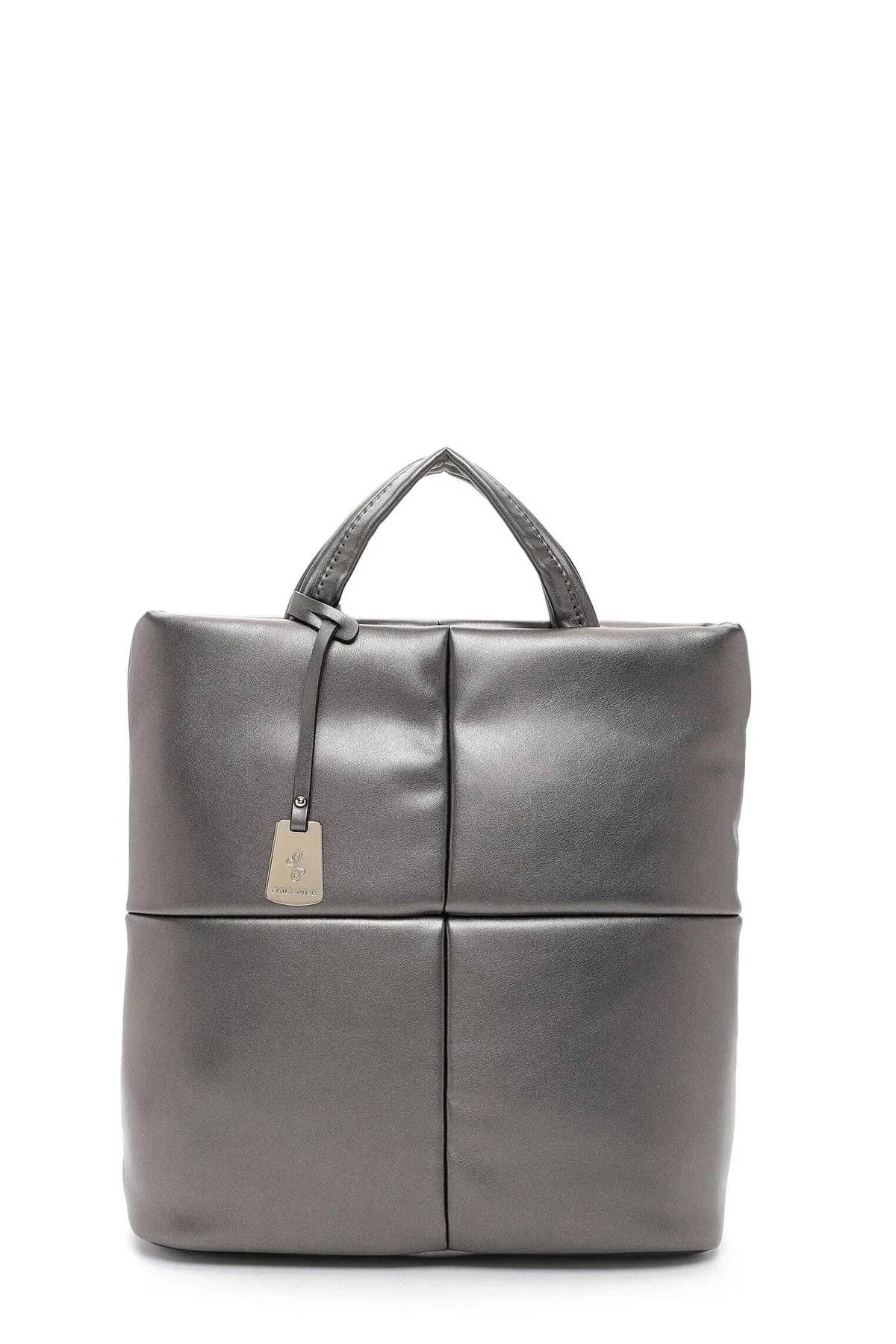 Emily & Noah  Rucksack - Silberfarben - Unifarben