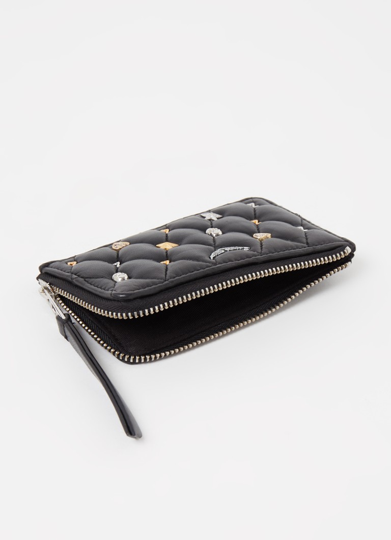 Husa pentru carduri Zadig&Voltaire ZV din piele de miel