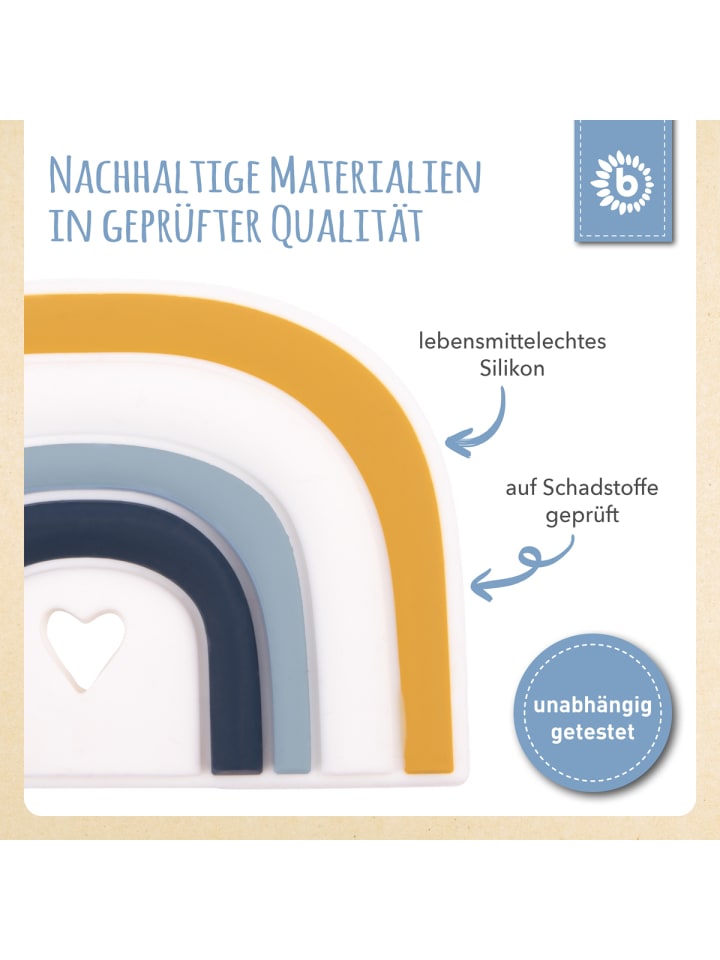 Bieco Spielwaren Beißring Silikon Tor - ab Geburt in Mehrfarbig günstig kaufen onesize