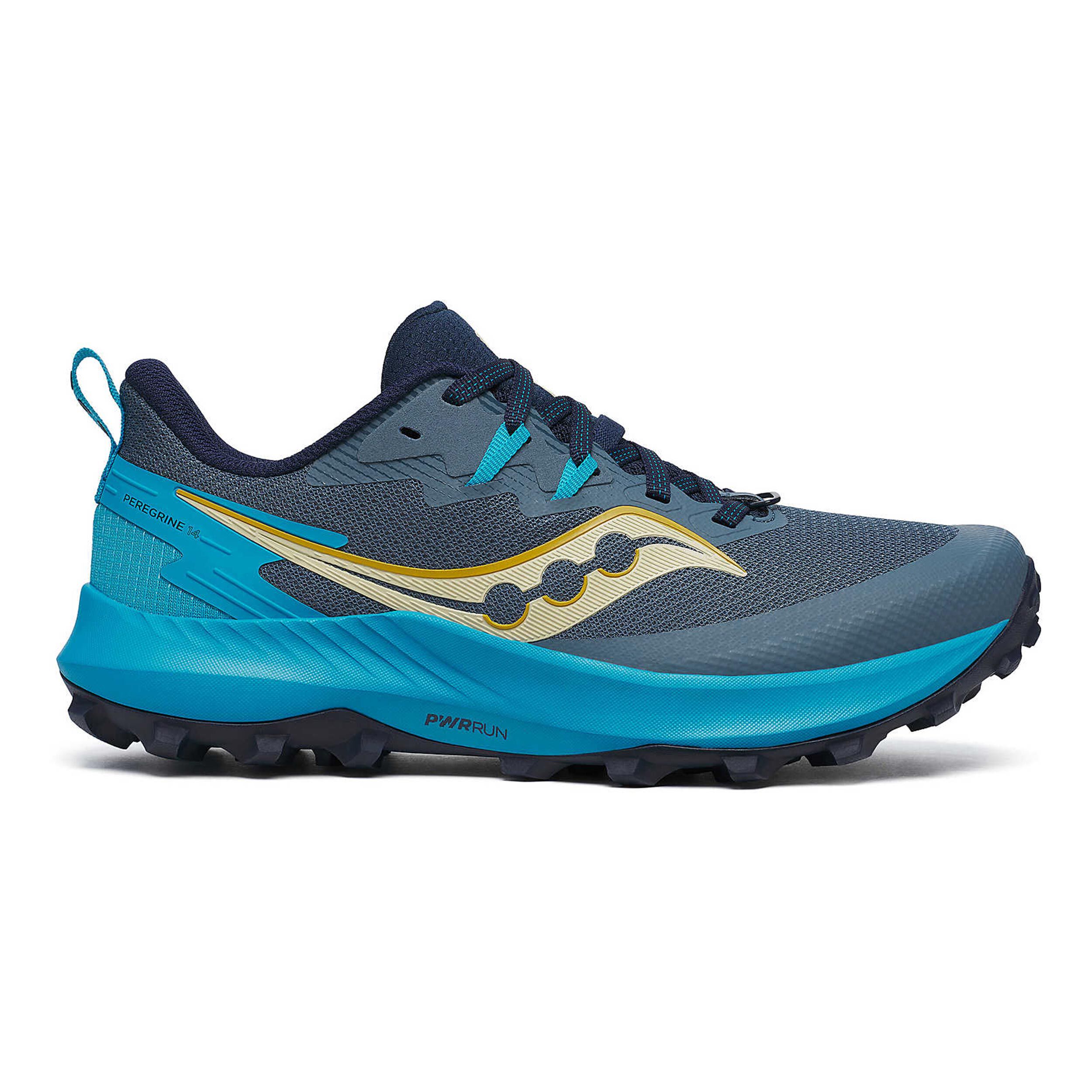 Peregrine 14 Trailschuh Damen - Dunkelgrau, Blau