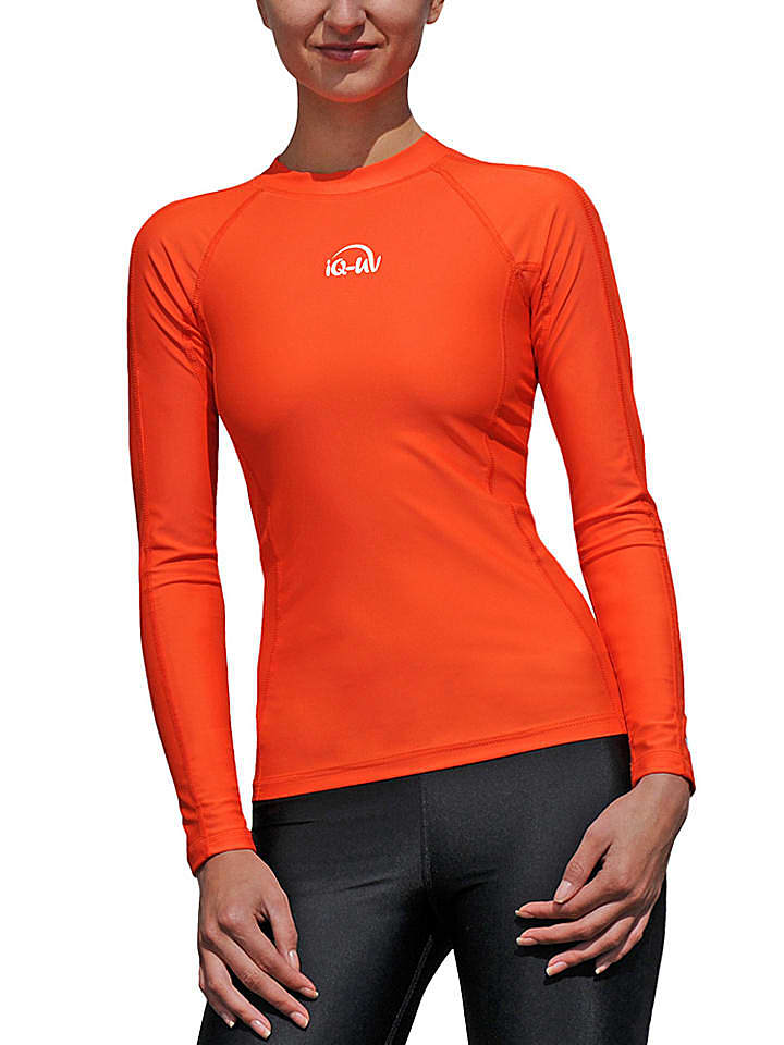 iQ-UV Badeshirt in Orange günstig kaufen 40