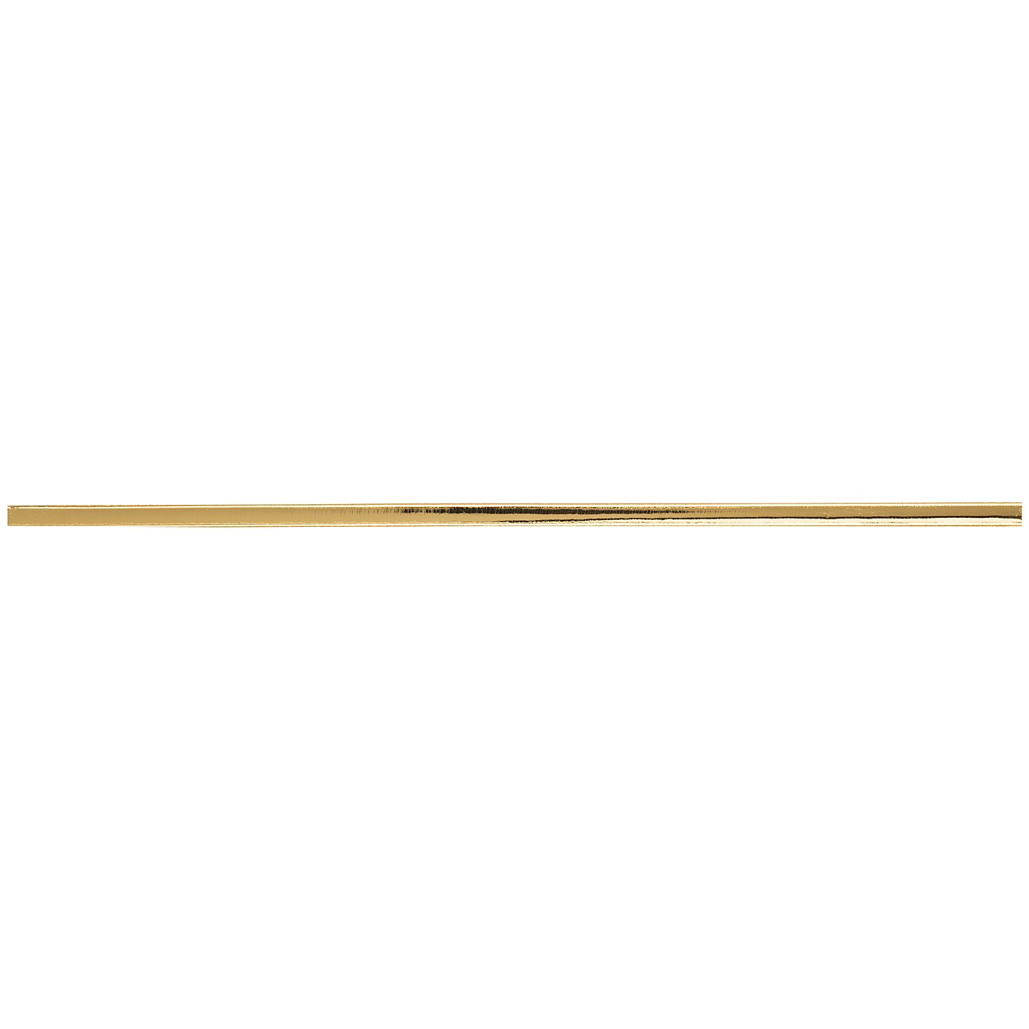 Verzierwachsstreifen gold, 22 cm, 9 Stück
