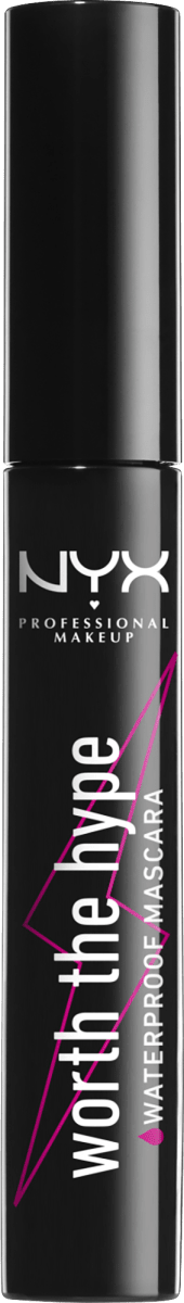 Mascara Worth The Hype Waterproof 01 Black, 7 ml