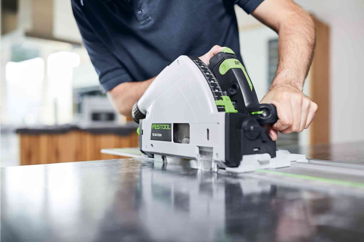 Festool 577010B TS 55 FEBQ-Plus-FS Ubodna pila + 2x Lenjir FS1400/2 + 2x Priključak + Kofer