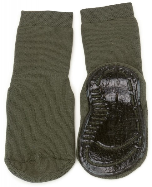 Ewers ~ Stoppersocke SoftStep ~ Uni Oliv