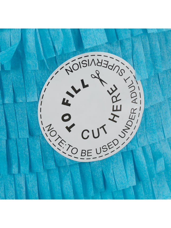 relaxdays Pinata Eule in Blau günstig kaufen onesize