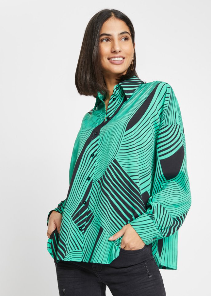 Bedruckte Bluse