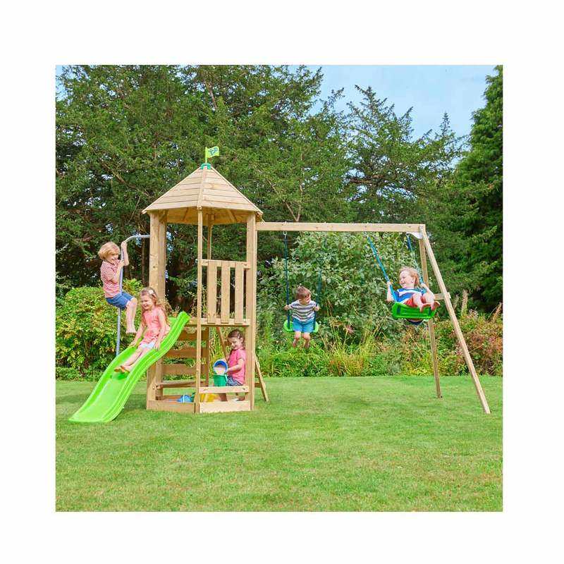 Aire de jeux château en bois TP Toys