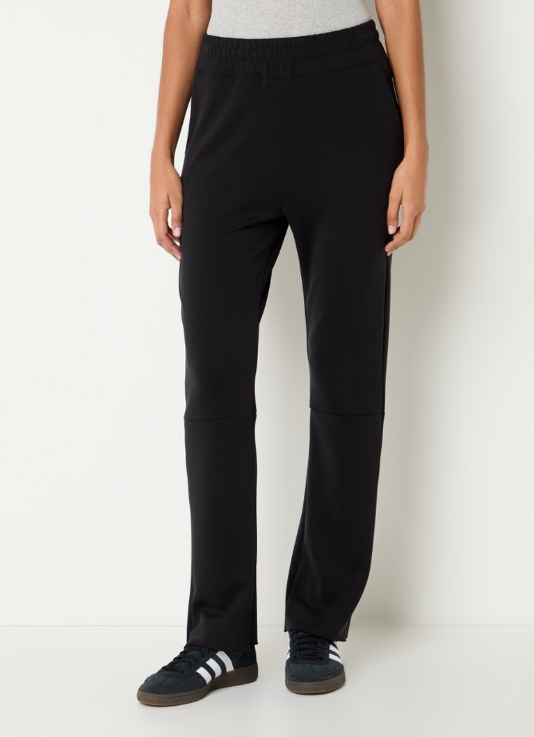 Pantaloni de trening slim fit, cu talie înaltă și logo-ul 10DAYS.