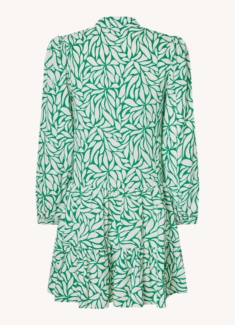 Vestido túnica corto Phase Eight con estampado floral y escote en V