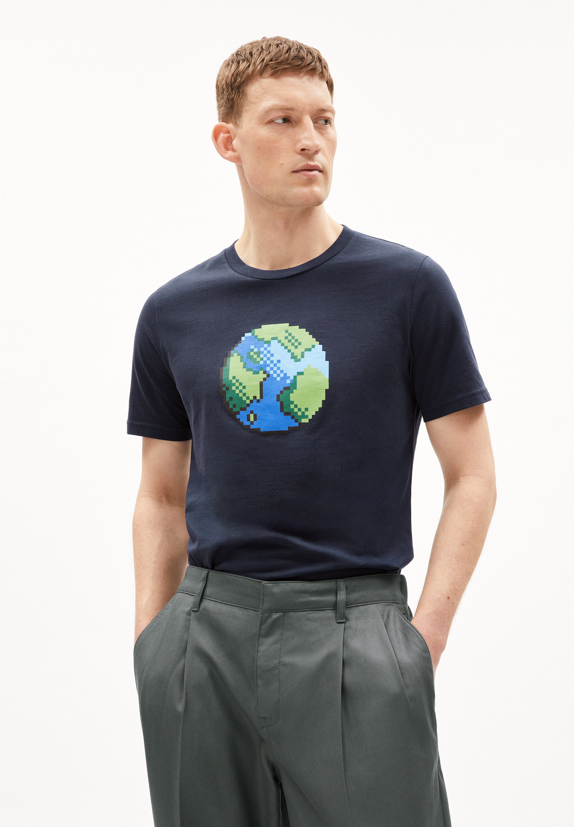 T-Shirt Regular Fit aus Bio-Baumwolle
