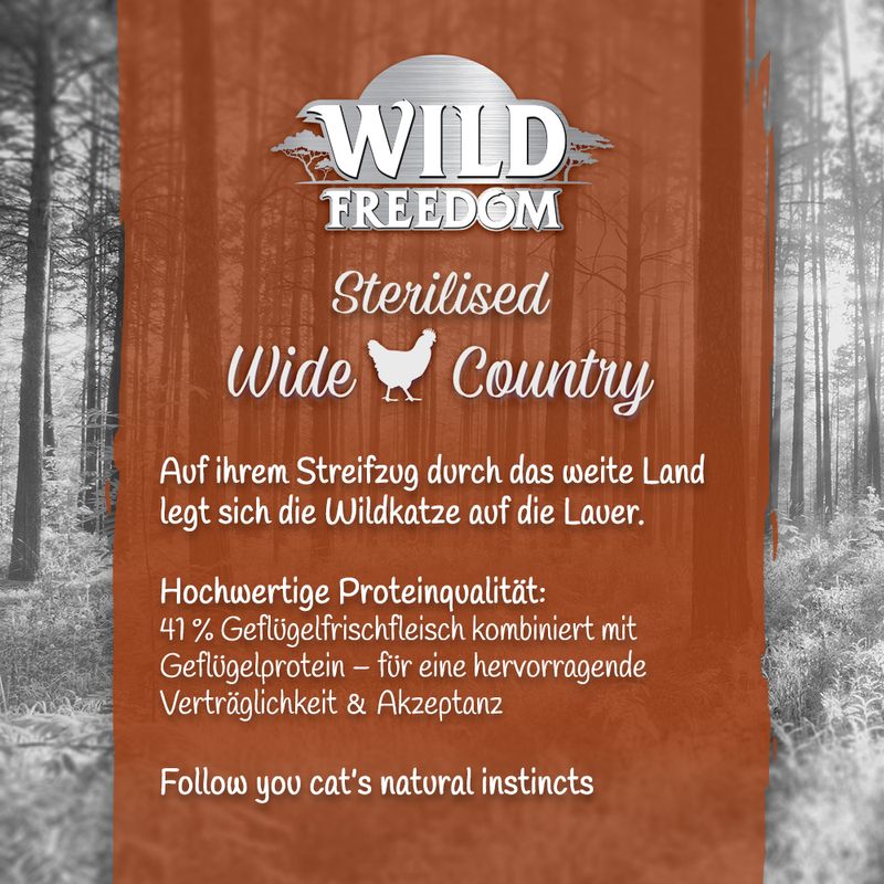 Sparpaket Wild Freedom Trockennahrung 2 x 6,5 kg