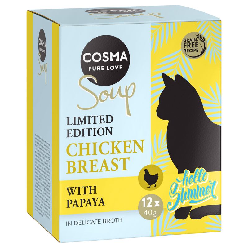 Cosma Soup Sommer-Edition Hühnchenbrust mit Papaya