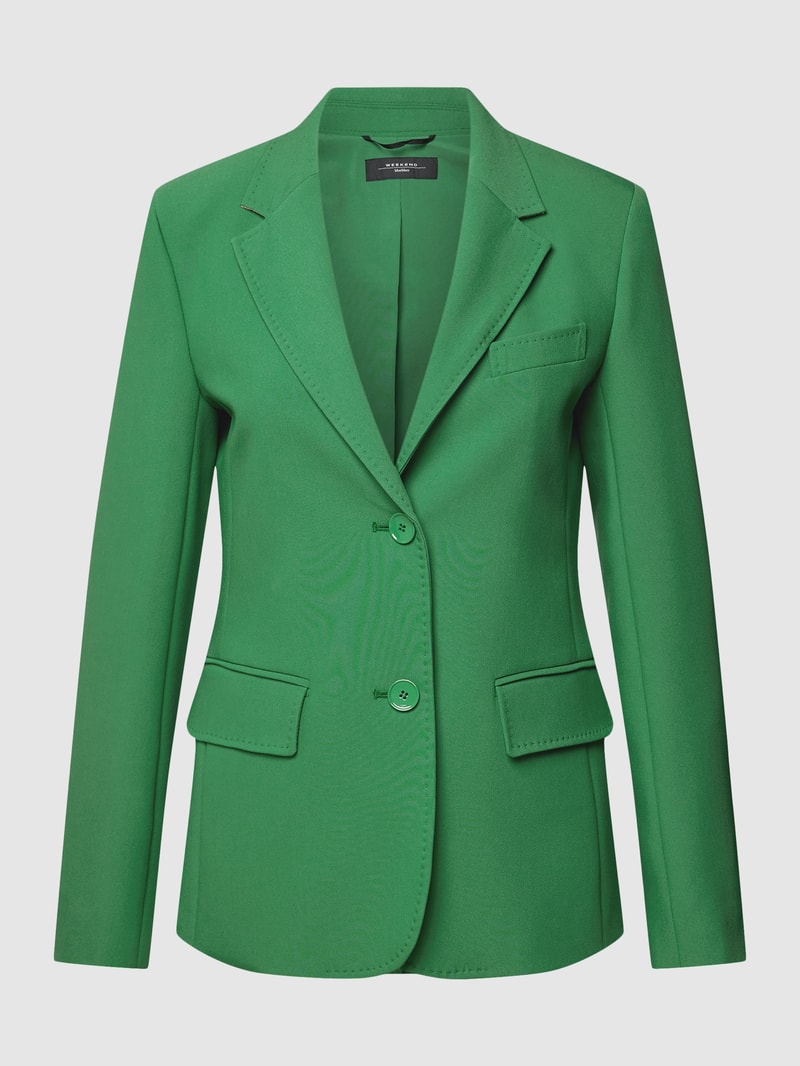 Blazer mit Reverskragen Modell 'UVA' in grün