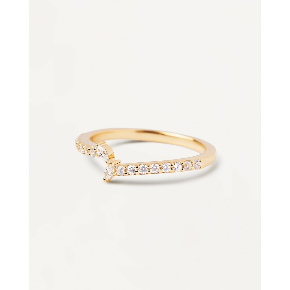 P D Paola Bague pour femme 925 Argent or Bague