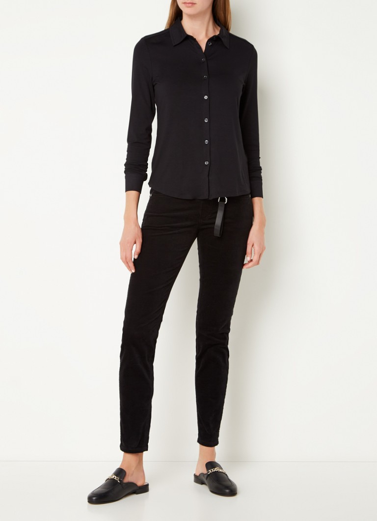 Marc O'Polo  Blouse van jersey met stretch