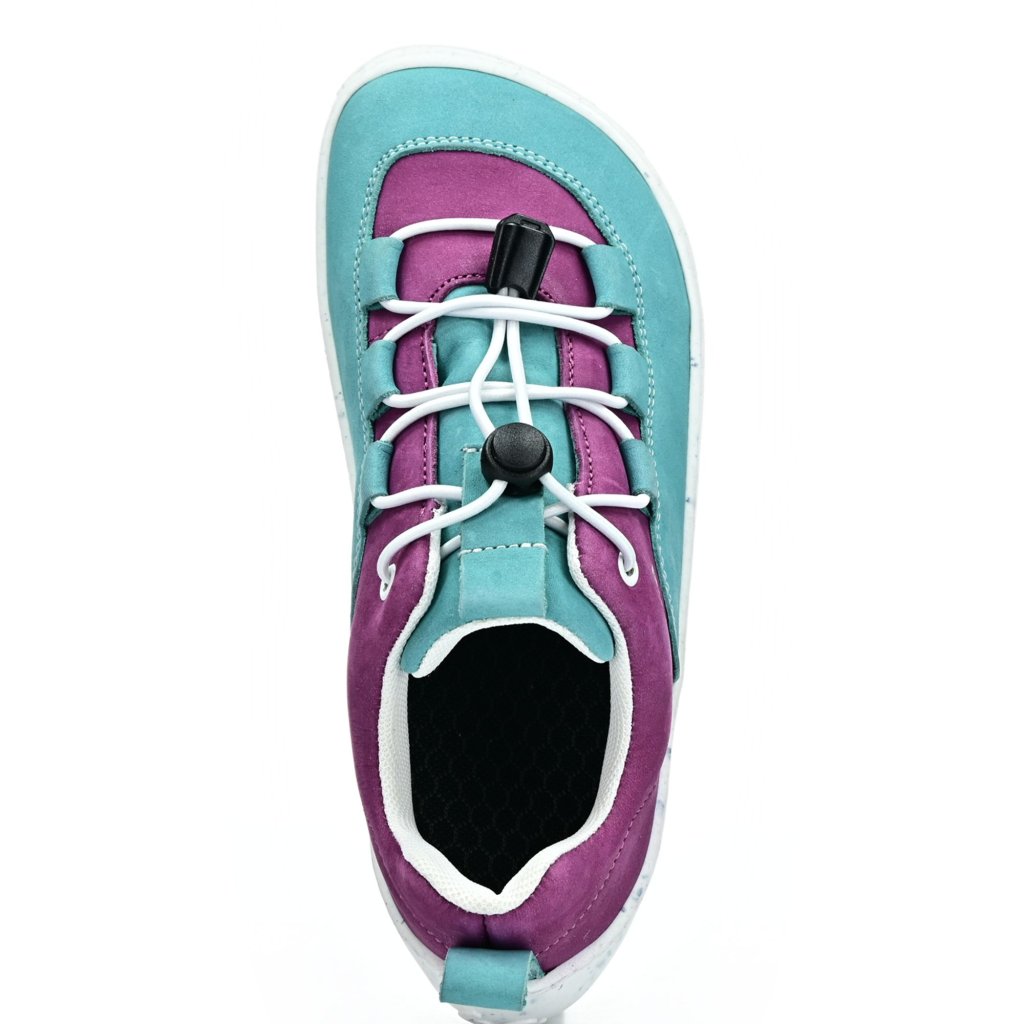 Be Lenka Xplorer Light teal & plum Barfußsneakers