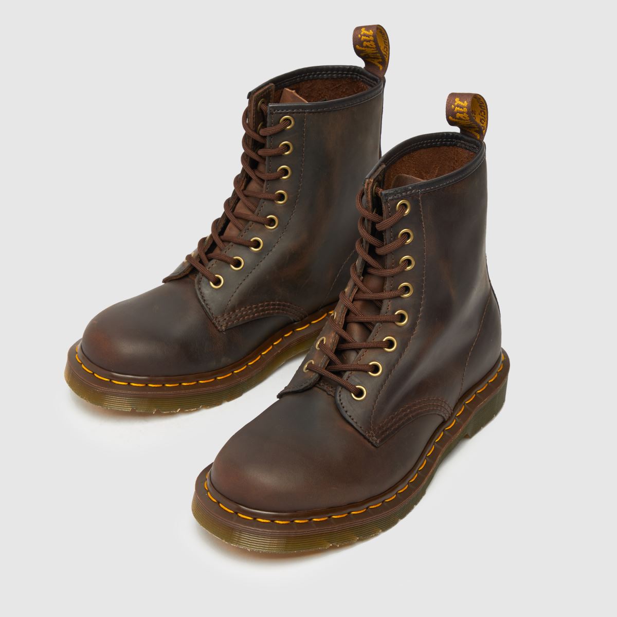 Dr Martens 1460 stövlar i brunt