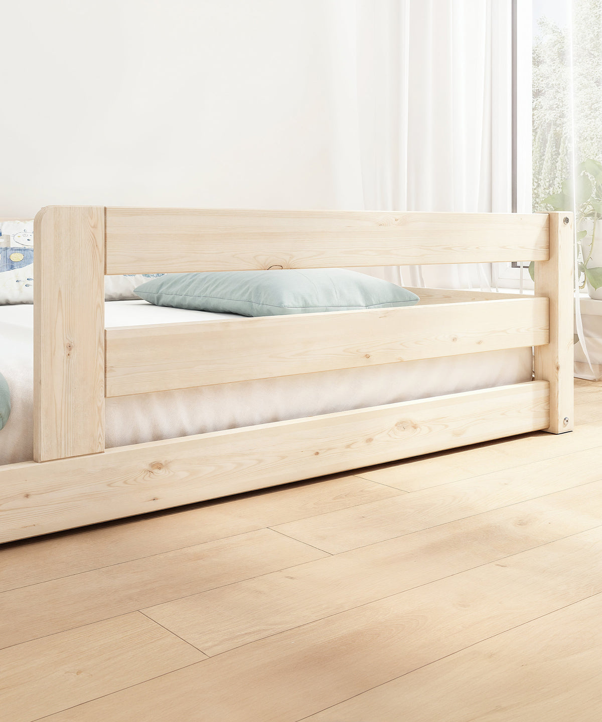 Bodenbett Kiefer K3 Natur