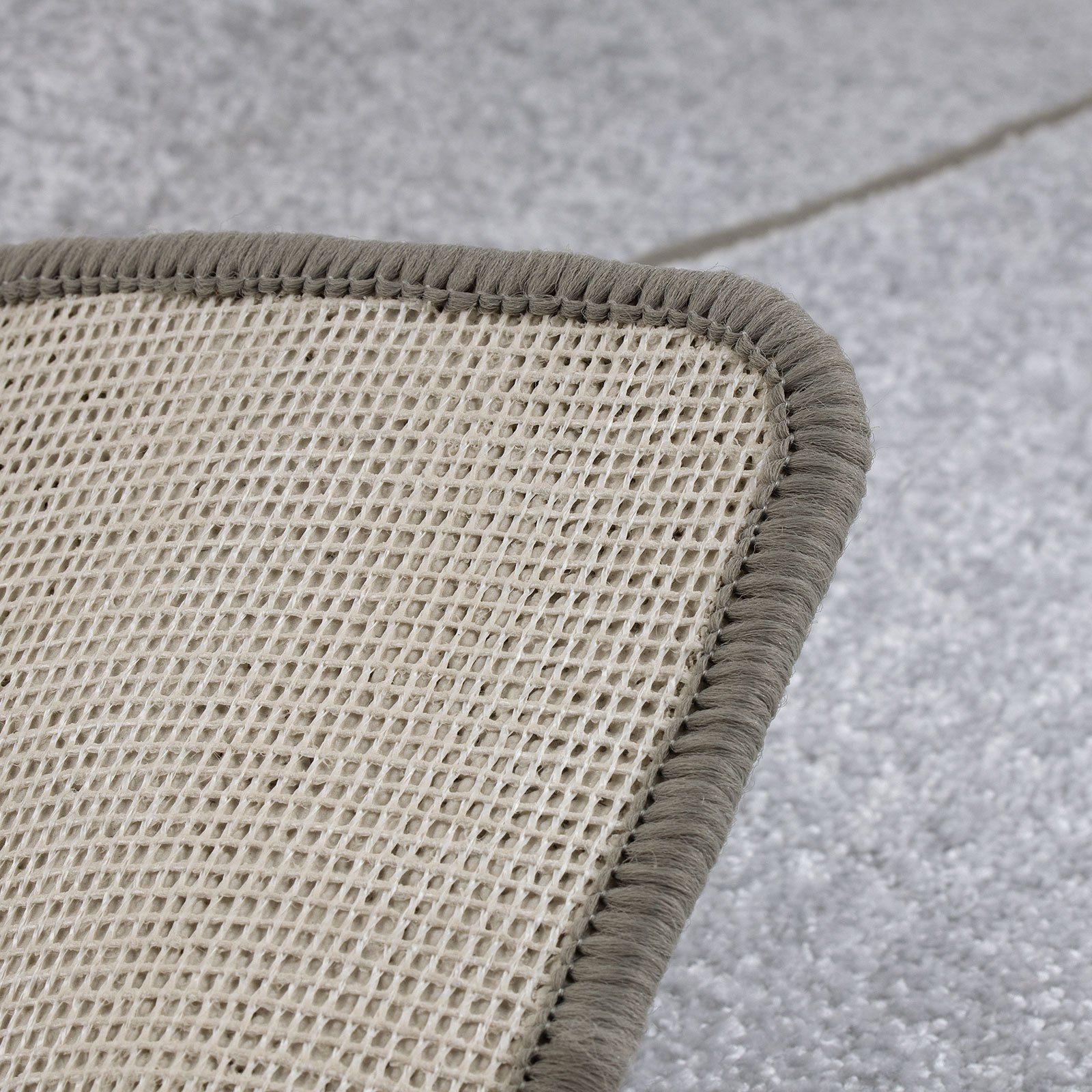 Hochflor-Bettumrandung Marseille, Bettläufer in verschiedenen Farben Karat, Höhe 13.5 mm, (3-tlg), Velours