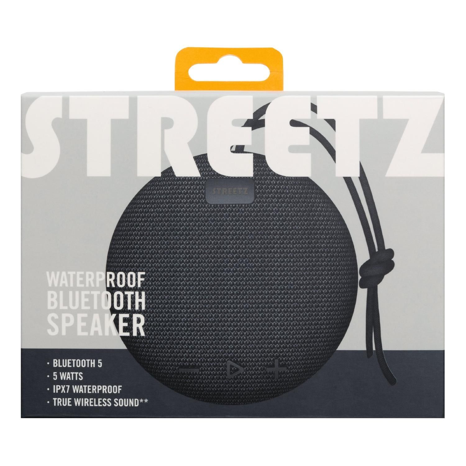 STREETZ TWS IPX7 Kompakter Bluetooth Speaker