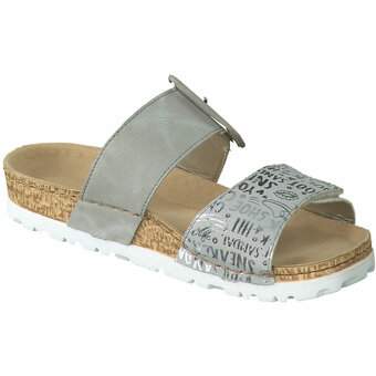 Rieker Pantolette in grau