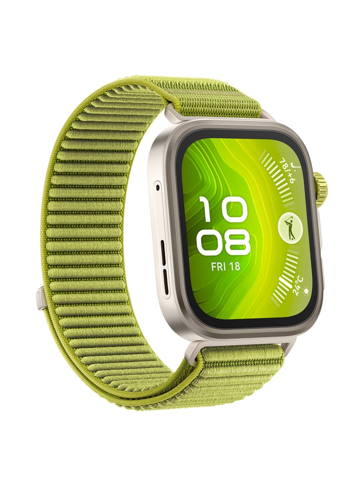Huawei Smartwatch Watch Fit 4 Pro Bundle in grün günstig kaufen onesize