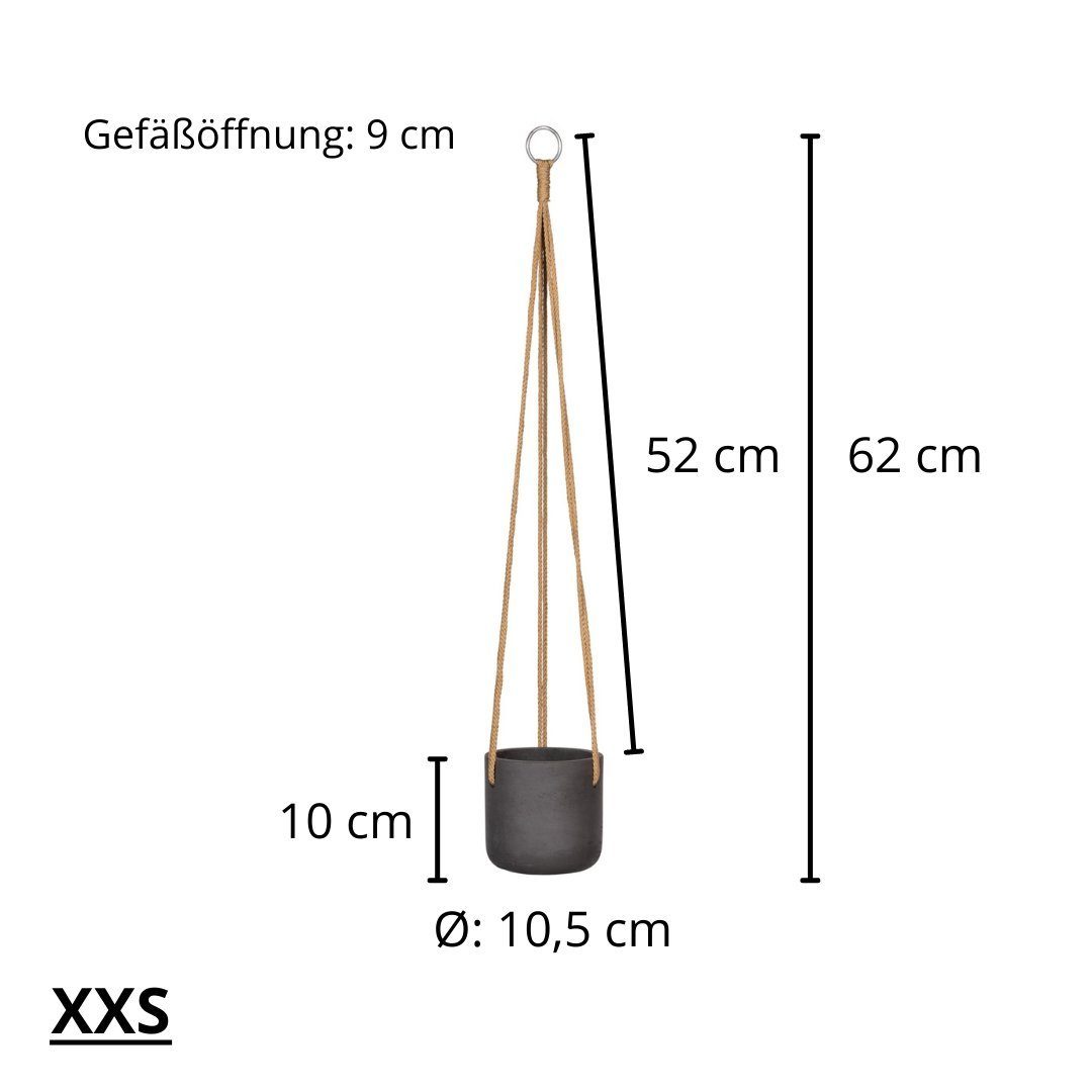 finestgreen Blumenampel Handgefertigte Blumenampel Hanging Charlie