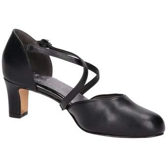 Jana Spangenpumps in schwarz