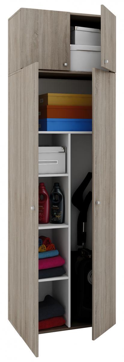 VCM my bath Putzschrank Vandol II Sonoma-Eiche