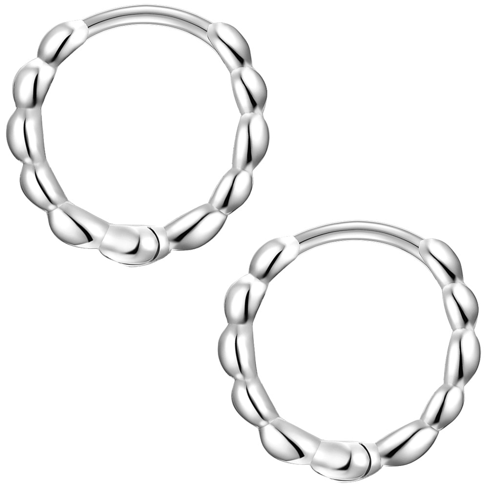 Glanzstücke München Créoles en argent Argent sterling en Argent Boucles d'oreilles