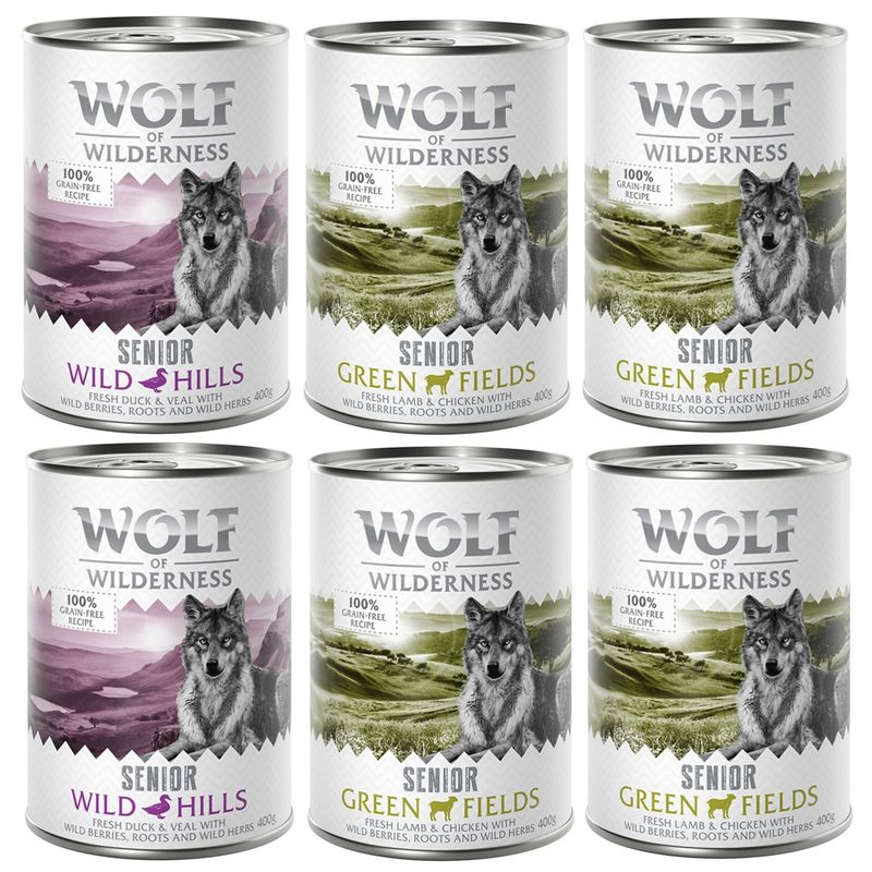 Probierpaket Wolf of Wilderness Nassfutter