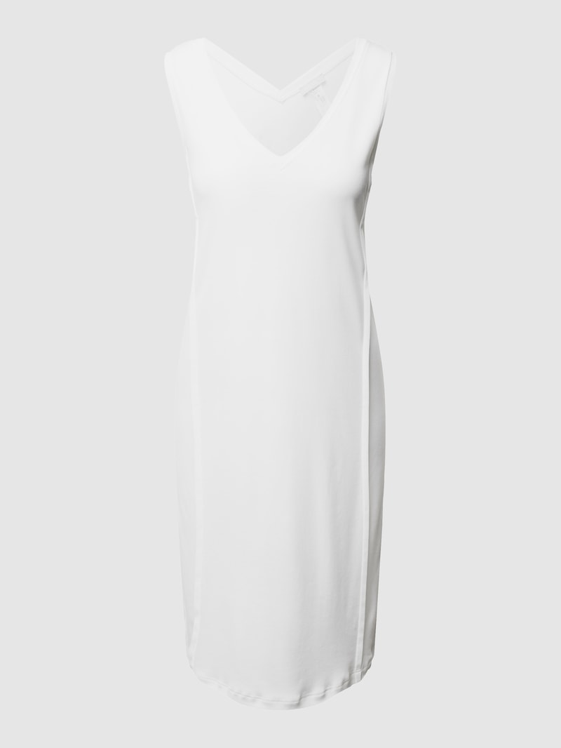 Nachthemd aus merzerisierter Baumwolle Modell 'Pure Essence' in offwhite
