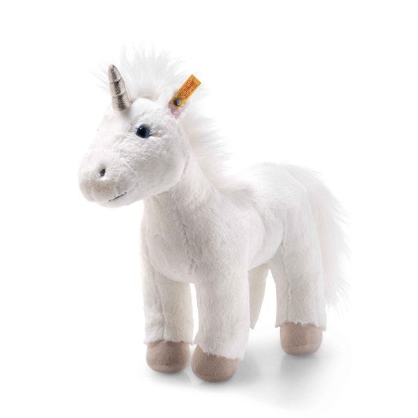 Soft Cuddly Friends Unica Einhorn, 35 cm, weiß