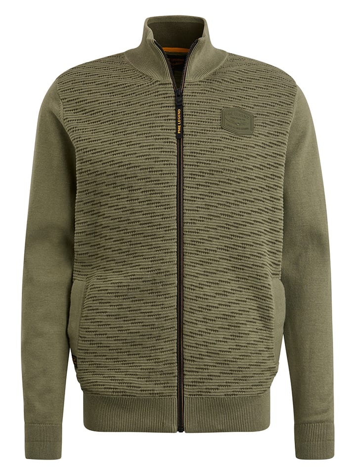 PME Legend Cardigan in Khaki günstig kaufen
