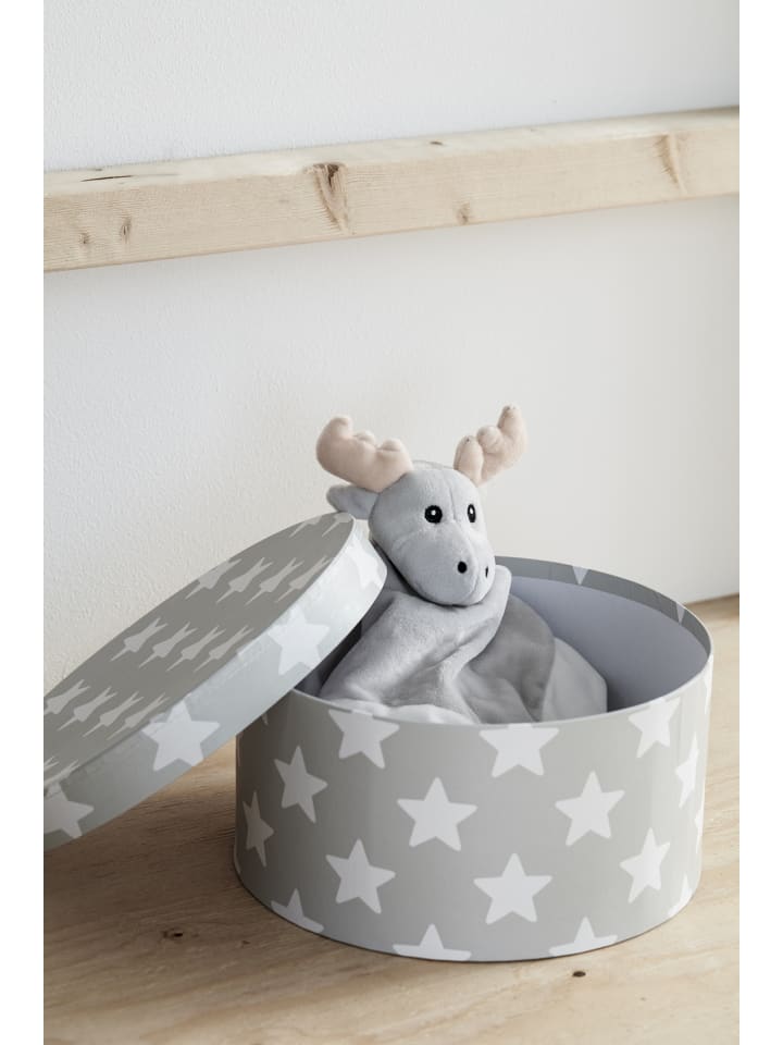 Kids Concept Schmusetuch Edvin Elch in Grau ab 0 Monate günstig kaufen onesize