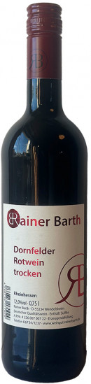 2020 Dornfelder Rotwein trocken - Weingut Rainer Barth