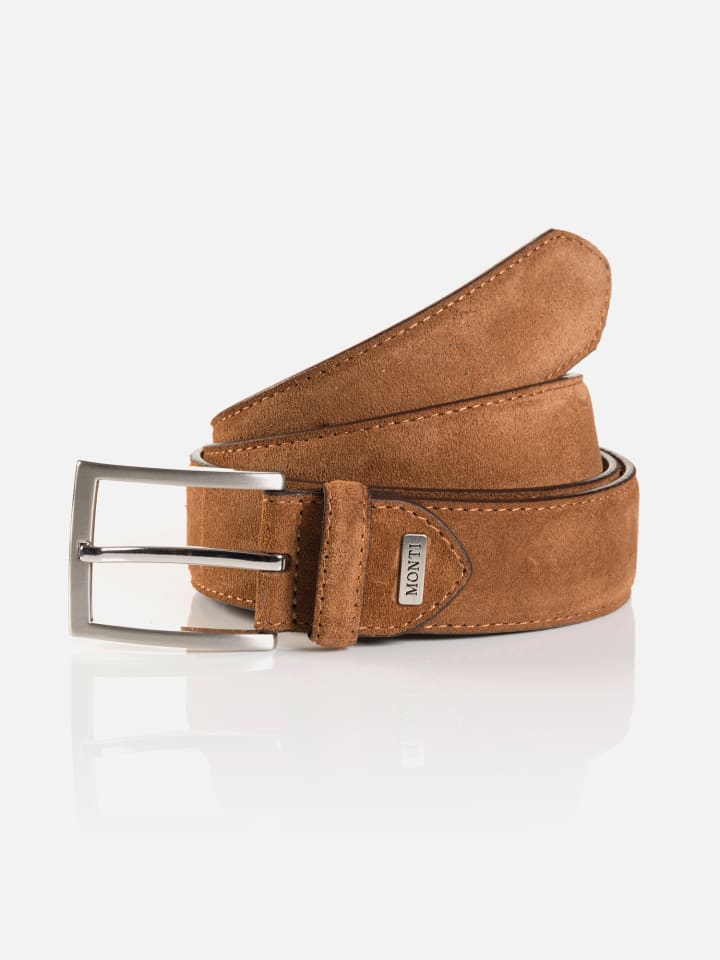 Monti Ledergürtel MONTREAL in cognac uni günstig kaufen