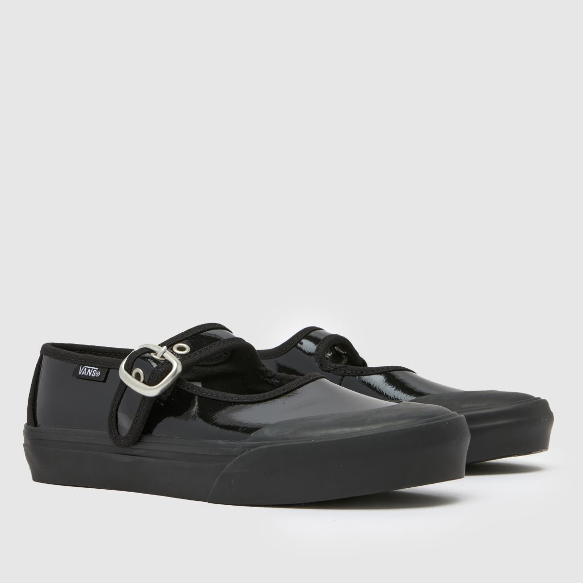Vans svarta Mary Jane flickor junior träningsskor
