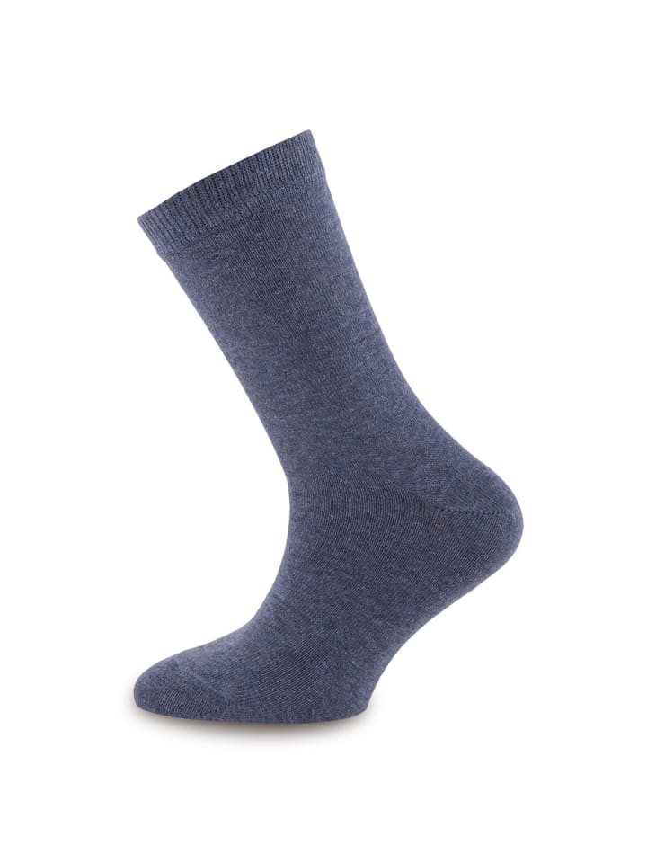 ewers 6er-Set Socken 6er Pack Uni in blau marine günstig kaufen