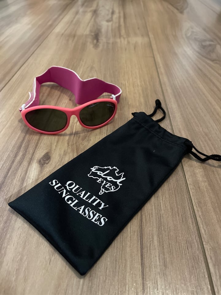 Bomio Sonnenbrille Idol Eyes ohne Bügel in pink günstig kaufen onesize