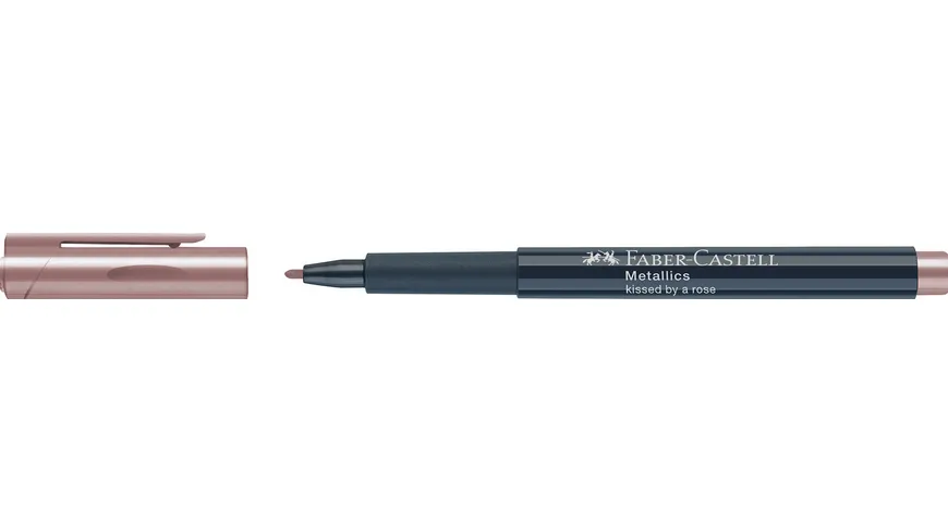 FABER-CASTELL Metallics Marker Farbe 189 kissed by a rose