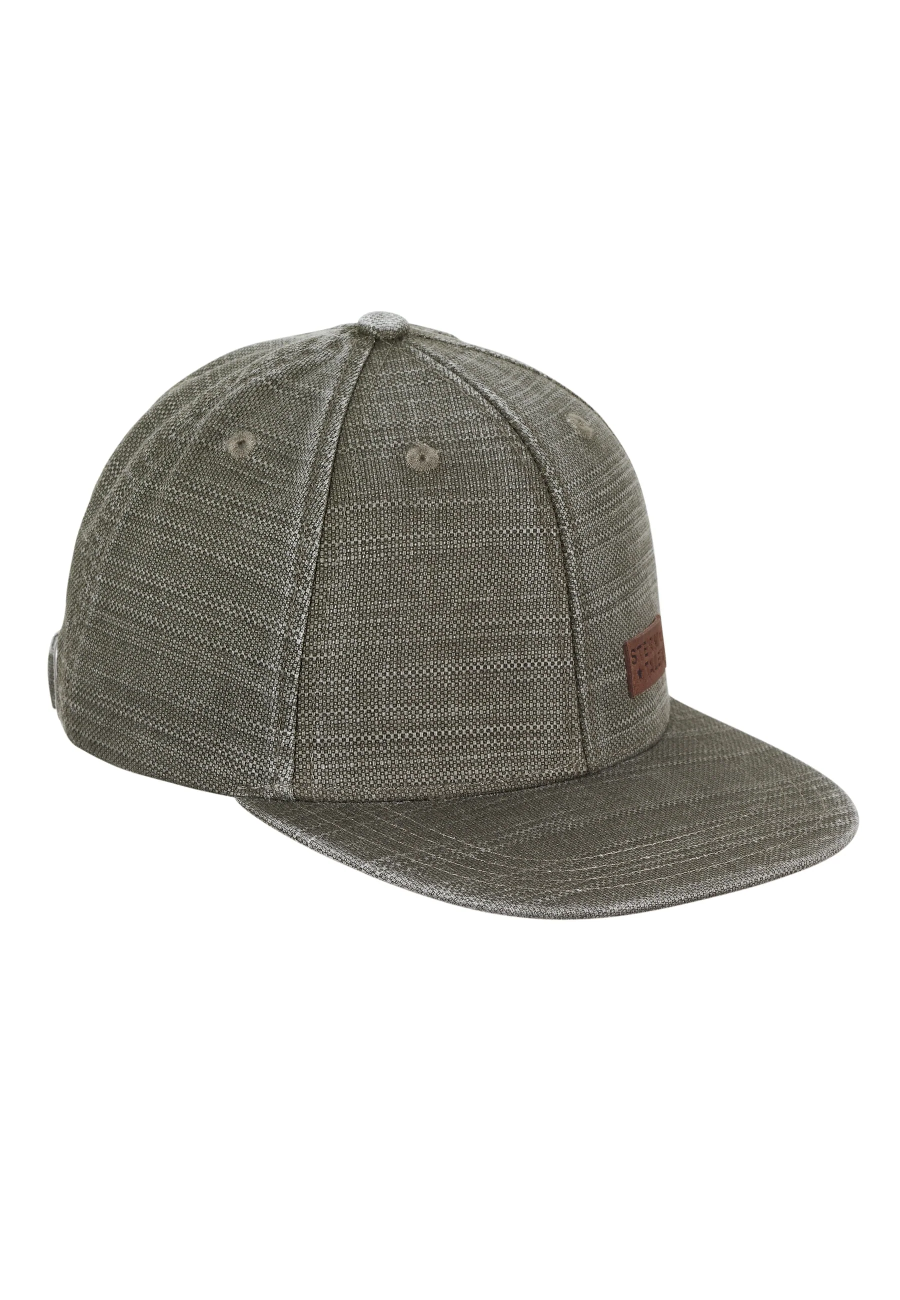 Baseball-Cap in Dunkelgrün oder Blau mit Struktur