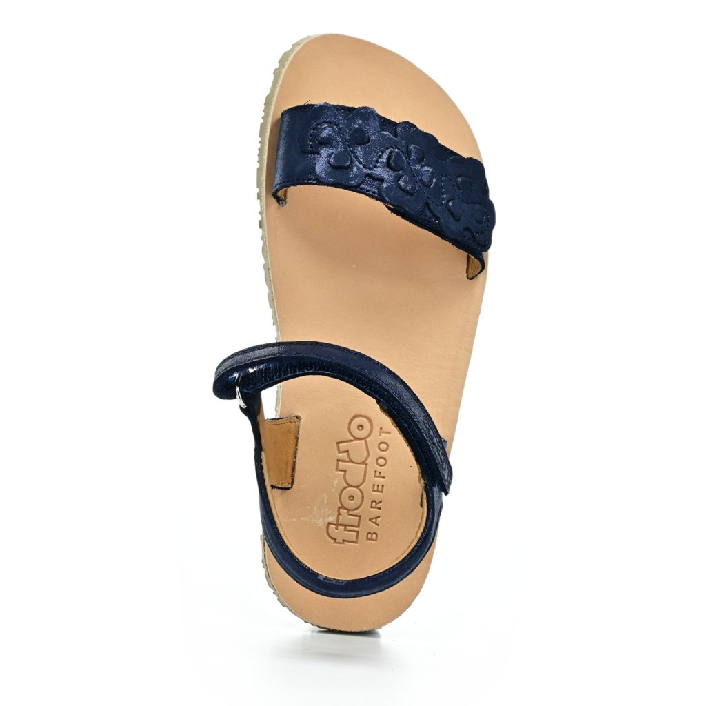 Froddo G3150265-7 Flexy Flowers Blue  Barfußsandalen