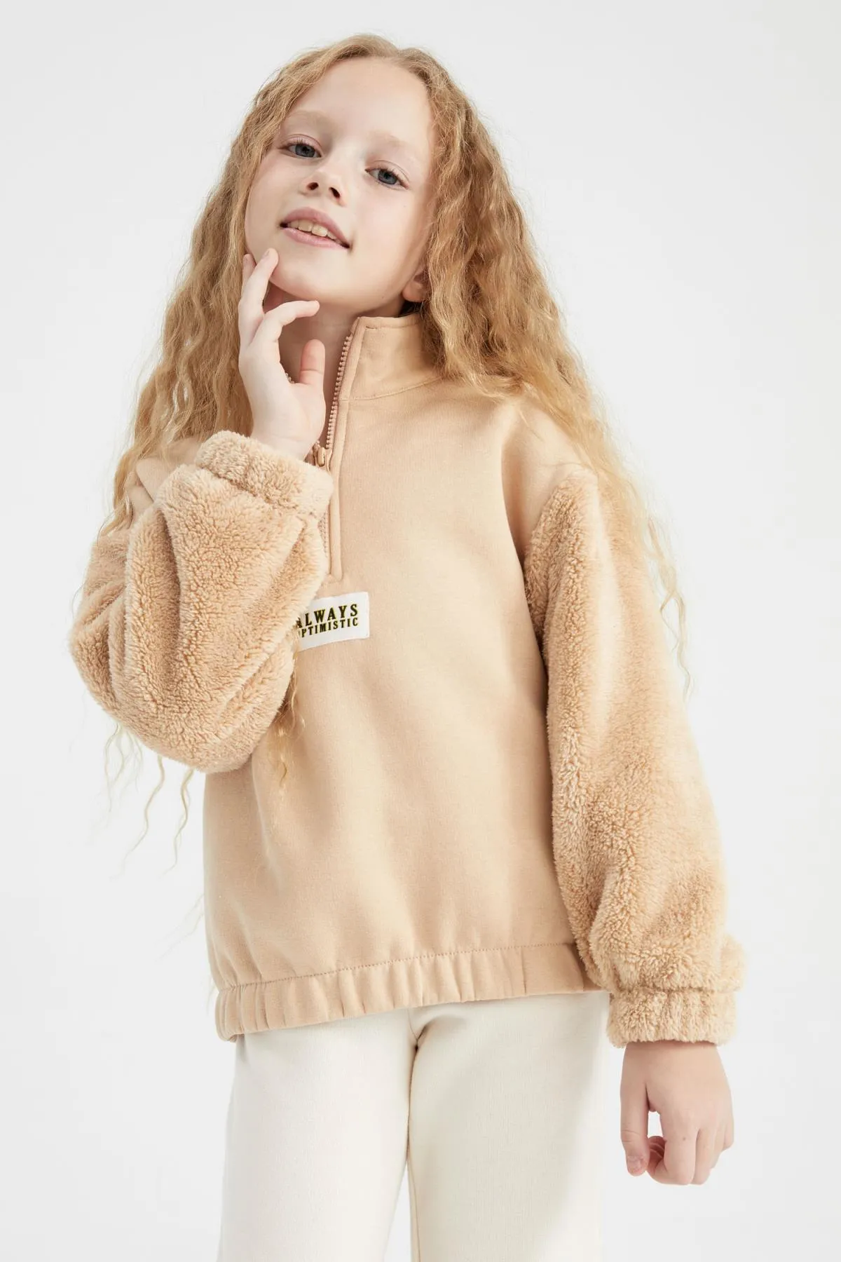 DeFacto  Rollkragen-Sweatshirt für Mädchen