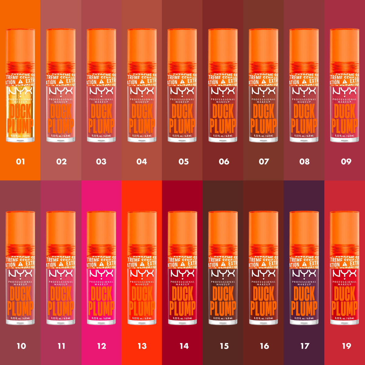 Lipgloss Duck Plump Lip Lacquer 10 Lilac on Lock, 7 ml